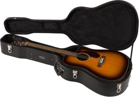 Fender CD-140SCE Dreadnought, Acoustic/Electric - Sunburst w/ Hard-shell Case