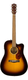 Fender CD-140SCE Dreadnought, Acoustic/Electric - Sunburst w/ Hard-shell Case