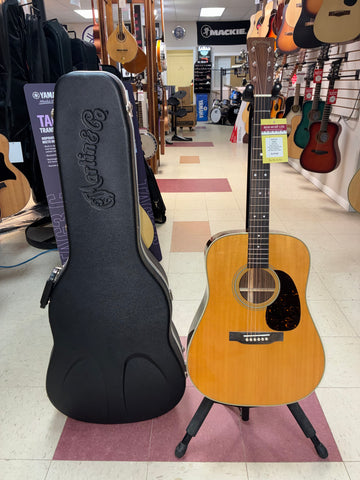 "PREVIOUSLY ROCKED" - 2023 Martin D-28 Acoustic Guitar w/ Hardshell Case