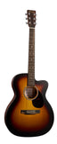 Martin OMC-10E Modern Burst Acoustic/Electric Guitar w/ Softshell Case
