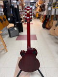 "PREVIOUSLY ROCKED" - Epiphone Wildkat Bigsby Hollowbody Electric Guitar Wine Red w/Hardshell Case