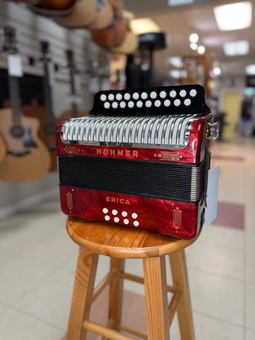 "PREVIOUSLY ROCKED" - Hohner Erica Diatonic Accordion G/C