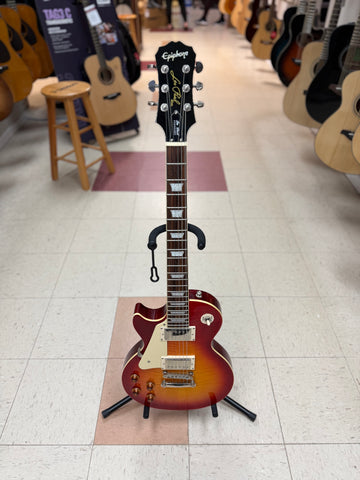 "PREVIOUSLY ROCKED" -Used Epiphone Les Paul Standard (Lefty)