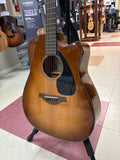 "PREVIOUSLY ROCKED" -Yamaha FGX800C Dreadnaught Acoustic-Electric Cutaway - Sandburst