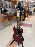 "PREVIOUSLY ROCKED" - Epiphone SG Special P-90s Sparkling Burgundy