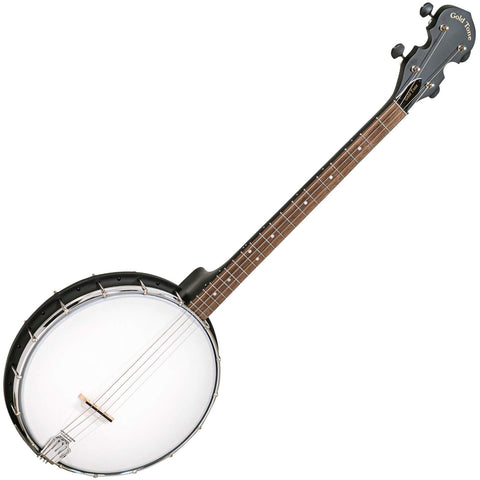 "STAFF PICKS" ~ Jason March ~ Gold Tone AC-4 Acoustic Composite 4-String Openback Tenor Banjo, Satin Black