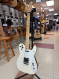 "PREVIOUSLY ROCKED" - Fender Limited F-Hole Telecaster Thinline Arctic Pearl, Japan MIJ (2021)