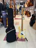 "PREVIOUSLY ROCKED" - Fender Player Precision Bass w/ Gig Bag - Buttercream