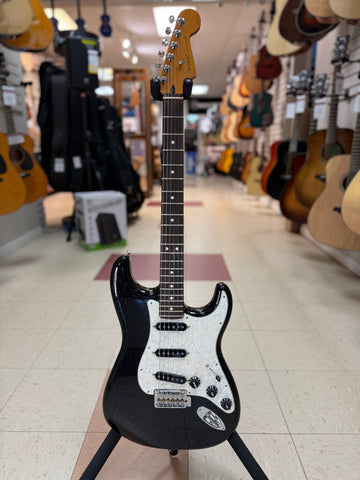 "PREVIOUSLY ROCKED" - Fender 70th Anniversary Player Stratocaster "Nebula Noir" w/Gig Bag