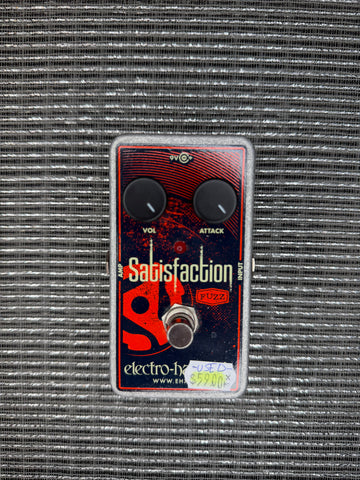 "PREVIOUSLY ROCKED" - EHX Satisfaction Fuzz