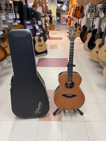 "PREVIOUSLY ROCKED" -1992 Takamine Pro Series - N45 Natural w/Hardshell Case