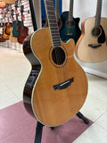 "PREVIOUSLY ROCKED" - Parkwood PW570 Acoustic/Electric Guitar w/ Gig Bag