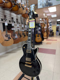 "PREVIOUSLY ROCKED" - Epiphone Les Paul Custom Ebony