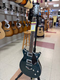 "PREVIOUSLY ROCKED" - Gretsch Guitars G5222 Electromatic Double Jet BT with V-Stoptail, Laurel Fingerboard - Jade Grey Metallic
