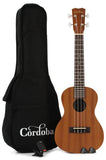 Cordoba UP100 Ukulele Pack - Natural