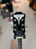 "PREVIOUSLY ROCKED" - Epiphone Wildkat Bigsby Hollowbody Electric Guitar Wine Red w/Hardshell Case