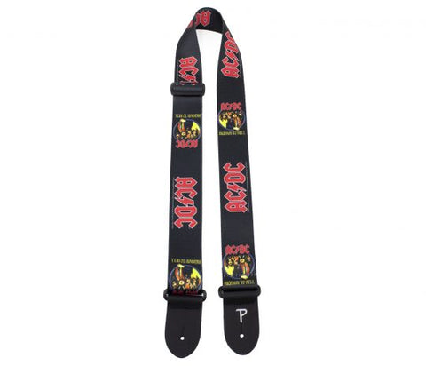 Perri's  2″ ACDC Highway to Hell Polyester Guitar Strap