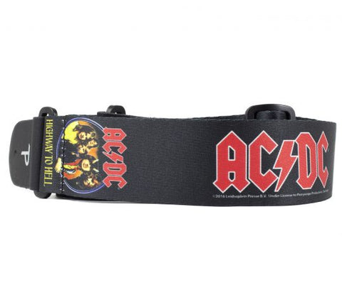 Perri's 2″ ACDC Highway to Hell Polyester Guitar Strap – Reid Music Limited