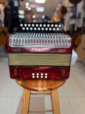 "PREVIOUSLY ROCKED" - Hohner Erica G/C 2-Row German Made