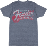 Fender T-Shirt “Since 1954” - Blue Smoke (M, L, XL)