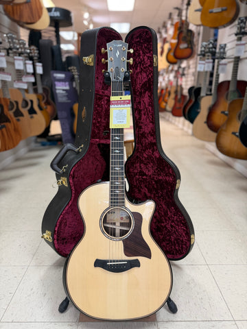 "PREVIOUSLY ROCKED" - Taylor Guitars 814ce Builder's Edition Grand Auditorium Acoustic-Electric Guitar - Kona Burst Hardshell Case Included
