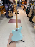"PREVIOUSLY ROCKED" - Squier Classic Vibe 70s Jaguar - Surf Green - Like New Condition (Plastic Still on Pickguard)