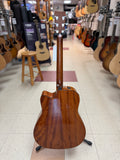 "PREVIOUSLY ROCKED" - Yamaha FGX800C Dreadnaught Acoustic-Electric Cutaway, Natural w/Gig Bag