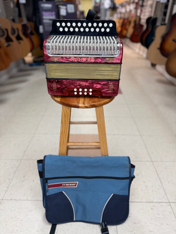 "PREVIOUSLY ROCKED" - Hohner Erica Diatonic Accordion A/D