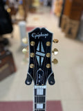 "PREVIOUSLY ROCKED" - Epiphone Les Paul Custom Electric Guitar - Alpine White