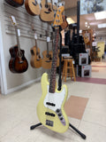 "PREVIOUSLY ROCKED" - Fender Player II Jazz Bass, Rosewood Fingerboard, Hialeah Yellow