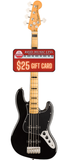 Squier Classic Vibe '70s Jazz Bass V, Maple Fingerboard, Black