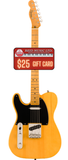Squier Classic Vibe '50s Telecaster, Maple Fingerboard Left Handed - Butterscotch Blonde w/ $25 Gift Card!