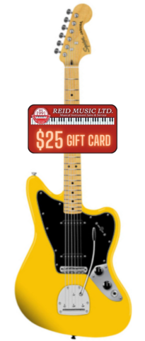 Squier FSR Affinity Jaguar - Graffiti Yellow