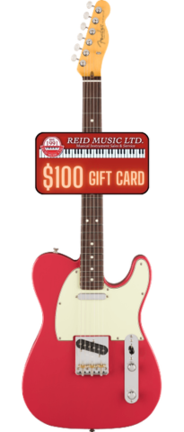 Fender American Professional Classic Telecaster - Faded Dakota Red