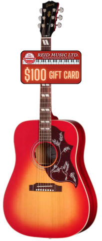 NEW MODEL!  Gibson Hummingbird Special Acoustic/Electric w/ Gig Bag - Satin Vintage Cherry Sunburst