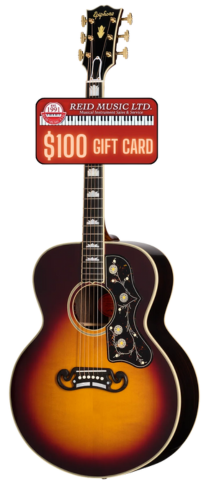 Epiphone Pre-War SJ-200 Rosewood Reissue Acoustic/Electric Guitar w/ Hardshell Case - Vintage Sunburst
