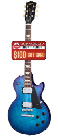 Gibson Les Paul Studio w/ Softshell Case - Gloss Blueberry Burst w/ $100 Gift Card!