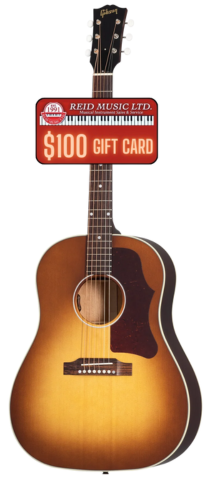 Gibson J-45 Faded 50’s Acoustic-Electric - Vintage Sunburst