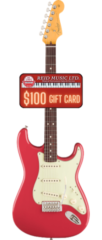 Fender American Professional Classic Stratocaster - Faded Dakota Red