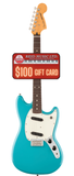 Fender Player II Mustang, Rosewood Fingerboard - Aquatone Blue