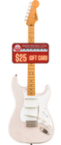 Squier Classic Vibe '50s Stratocaster, Maple Fingerboard - White Blonde w/ $25 Gift Card