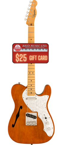 Squier Classic Vibe '60s Telecaster Thinline, Maple Fingerboard - Natural