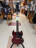 "PREVIOUSLY ROCKED" - Epiphone SG Special P-90s Sparkling Burgundy