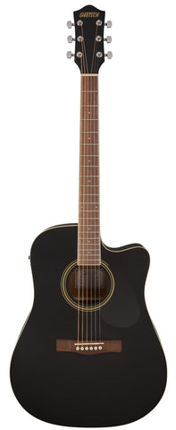 Gretsch Prelude D100CE Dreadnought Cutaway Acoustic/Electric - Black