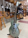 "PREVIOUSLY ROCKED" - Gretsch Guitars G5435T Electromatic Jet FT FSR, Black Walnut Fingerboard - Aspen Green w/Hardshell Case