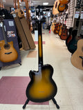 "PREVIOUSLY ROCKED" - Reverend Dub King Bass w/ Case - Tobacco Sunburst