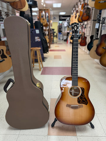 "PREVIOUSLY ROCKED" - Taylor Guitars Gold Label 517e SB Acoustic-Electric Guitar with Case - Sunburst with Fire Stripe Pickguard