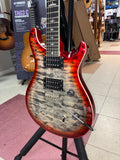 "PREVIOUSLY ROCKED" - PRS SE Custom 24-08 - Charcoal Cherry Burst