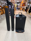 "PREVIOUSLY ROCKED" -Used HK Audio Polar 10 MK II Powered Column Speaker System - Black w/Gig Bag