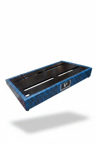 Hiscock Pedalboards - 22x12.5 Angled Board - Snake Skin Tolex